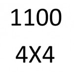 1100 4x4 176 B2.000 187 A1.000 54 к.с. 1995-2004