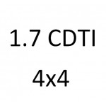 1.7 CDTI 4x4 A 17 DTS 131 к.с. 2012-