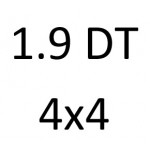 1.9 DT 4x4 XUD9TE 90 к.с. 1996-1998
