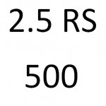 2.5 RS 500 JZDA 350 к.с. 2010-2011