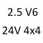 2.5 V6 24V 4x4 TD62 SQ625 H25A 144 к.с. 1998-2003