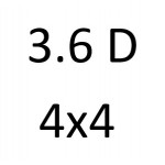 3.6 D 4x4 306DT 272 к.с. 2006-2012