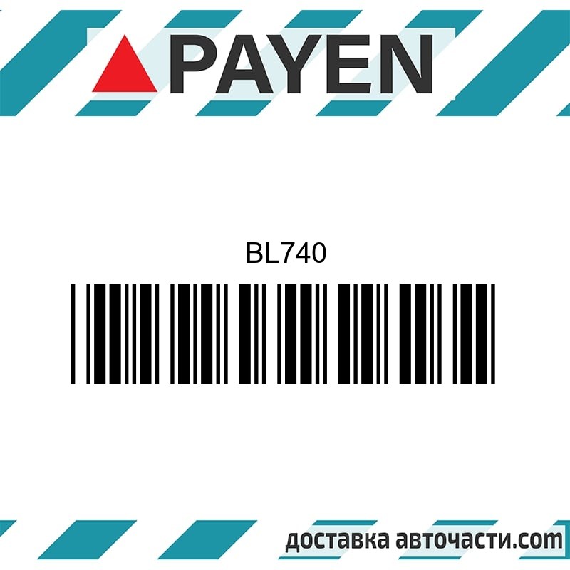 Гарнитура глава BL740 TOYOTA 4A 4A-C 4A-ELU 4A-L 4A-LC BL740 PAYEN