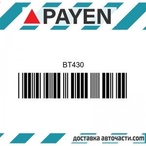 Гарнитура глава BT430 MITSUBISHI 4G13(BJ90-92,12V) 4G13(BJ92-..,12V) 4G15 G15B G4DJ BT430 PAYEN