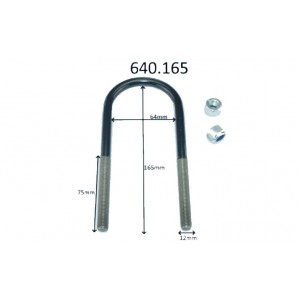 Скоба за ресор 640165-LS Daihatsu Feroza