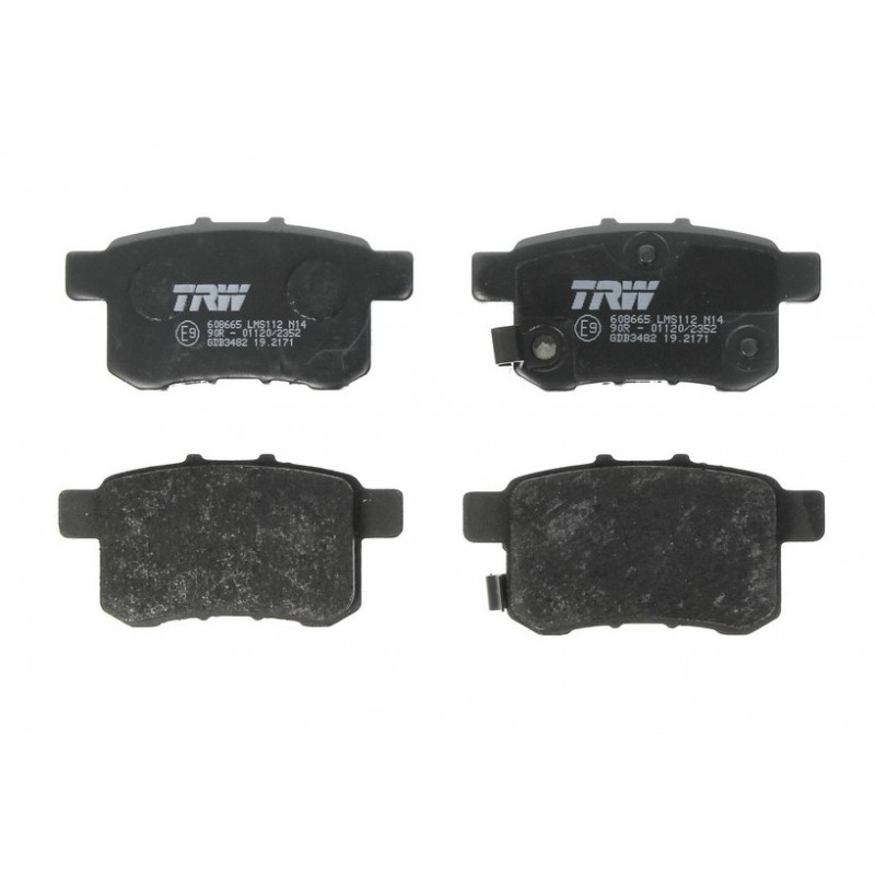 Задни накладки GDB3482 Honda Accord CU