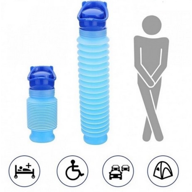 Мини WC портативна тоалетна за спешни случаи